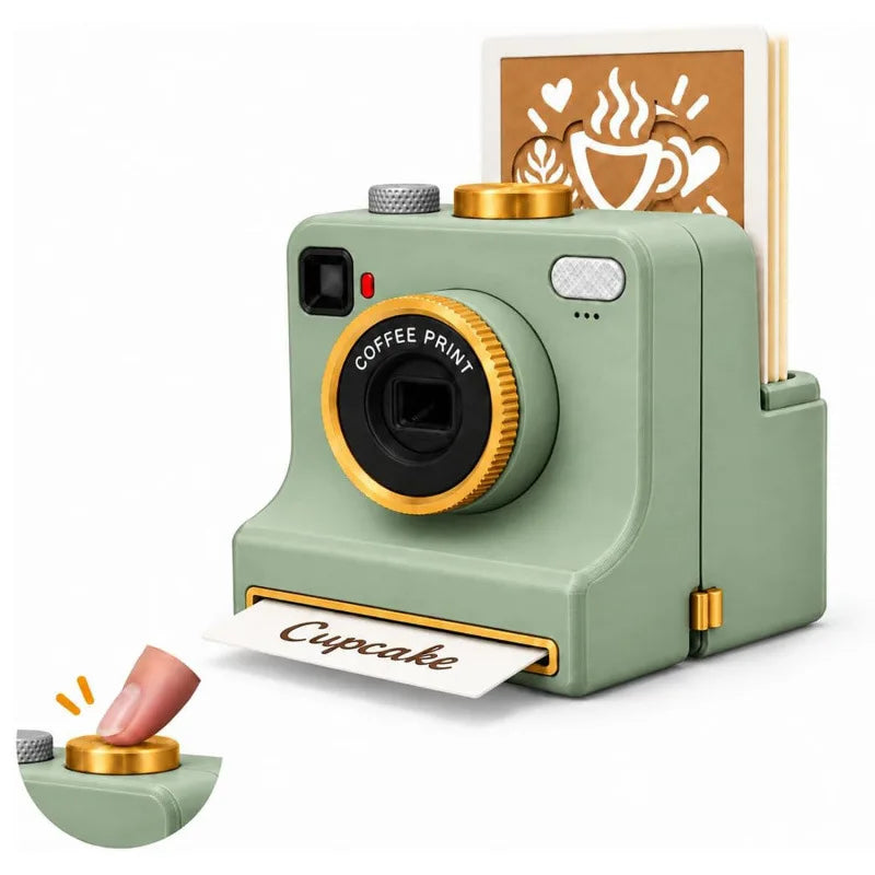 Aparat Latte Art – Drukarka Wzorów na Kawie z Druku 3D | Idealny Prezent na Święta