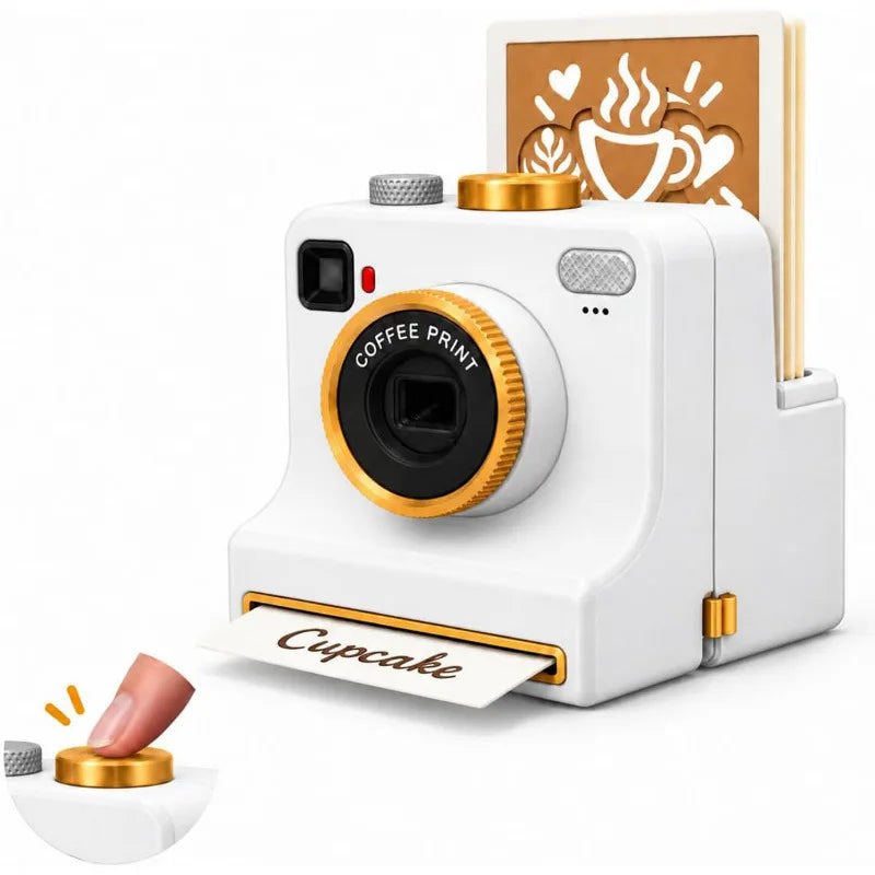 Aparat Latte Art – Drukarka Wzorów na Kawie z Druku 3D | Idealny Prezent na Święta